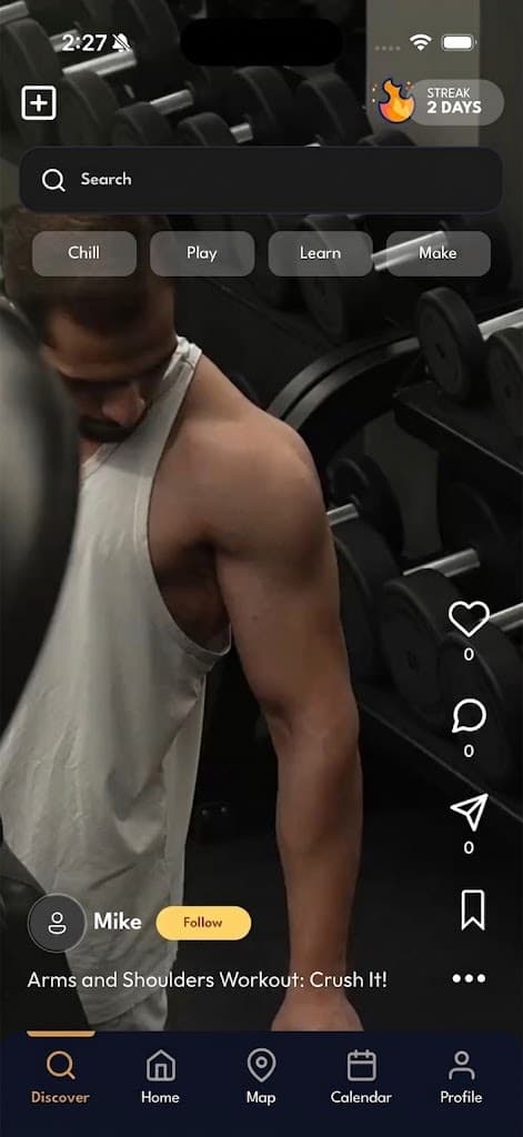 Gym Fitness — app screenshot 1
