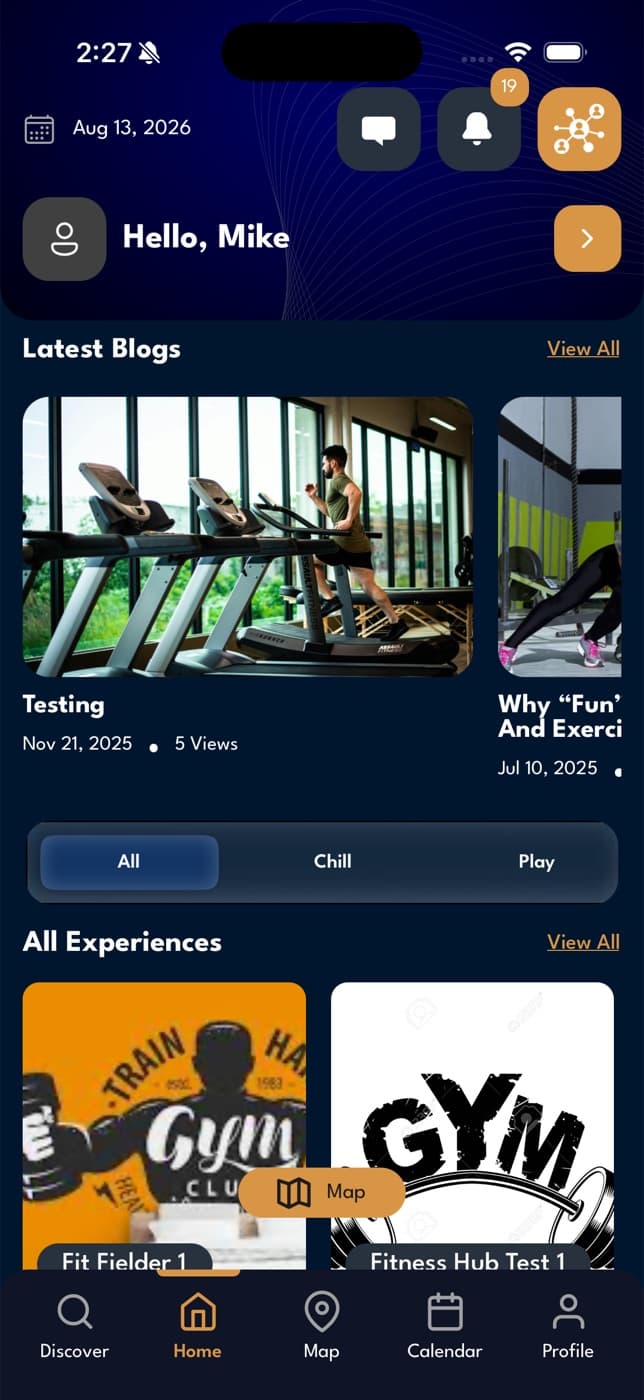 Gym Fitness — app screenshot 2