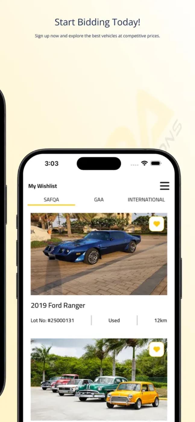 Safqa Auctions — app screenshot 3